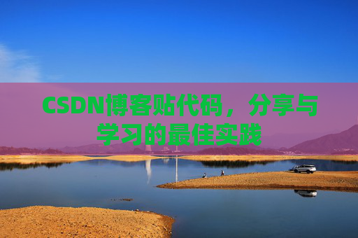 CSDN博客贴代码，分享与学习的最佳实践